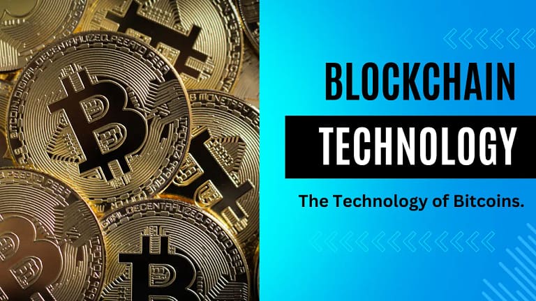 this feature image represents blockchain technology.